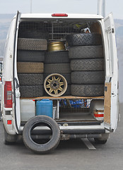 Image showing Wheels truck