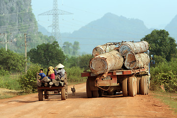 Image showing ASIA SOUTHEASTASIA LAOS KHAMMUAN REGION