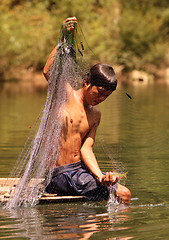 Image showing ASIA SOUTHEASTASIA LAOS KHAMMUAN REGION