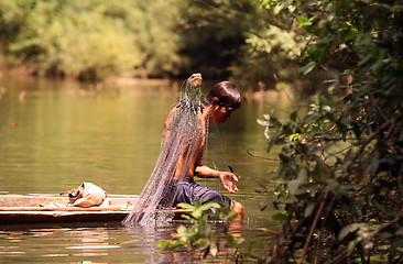 Image showing ASIA SOUTHEASTASIA LAOS KHAMMUAN REGION