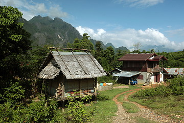 Image showing ASIA SOUTHEASTASIA LAOS VANG VIENG LUANG PRABANG