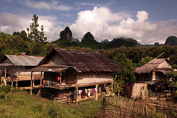 Image showing ASIA SOUTHEASTASIA LAOS VANG VIENG LUANG PRABANG