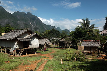 Image showing ASIA SOUTHEASTASIA LAOS VANG VIENG LUANG PRABANG