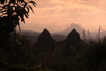 Image showing ASIA SOUTHEASTASIA LAOS VANG VIENG LUANG PRABANG