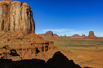 Image showing monument valley, navajo nation, az