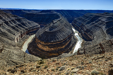 Image showing gooseneck state park, ut