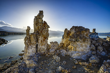 Image showing tufa, mono lake, CA