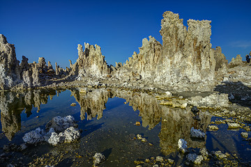 Image showing tufa, mono lake, CA