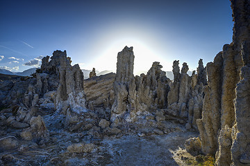 Image showing tufa, mono lake, CA