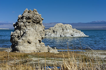 Image showing tufa, mono lake, CA