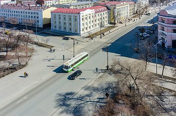 Image showing Oil and gas university and post office. Tyumen