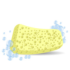 Image showing Sponge for Bath
