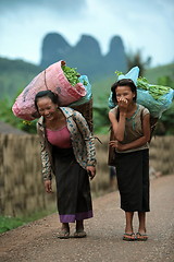 Image showing ASIA SOUTHEASTASIA LAOS VANG VIENG LUANG PRABANG