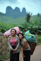 Image showing ASIA SOUTHEASTASIA LAOS VANG VIENG LUANG PRABANG