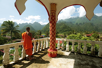 Image showing ASIA SOUTHEASTASIA LAOS VANG VIENG LUANG PRABANG