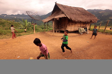 Image showing ASIA SOUTHEASTASIA LAOS VANG VIENG LUANG PRABANG