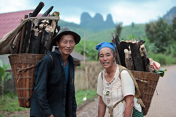 Image showing ASIA SOUTHEASTASIA LAOS VANG VIENG LUANG PRABANG