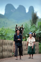 Image showing ASIA SOUTHEASTASIA LAOS VANG VIENG LUANG PRABANG