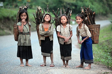 Image showing ASIA SOUTHEASTASIA LAOS VANG VIENG LUANG PRABANG