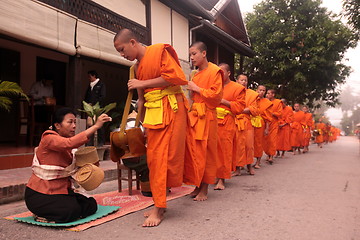 Image showing ASIA SOUTHEASTASIA LAOS LUANG PRABANG