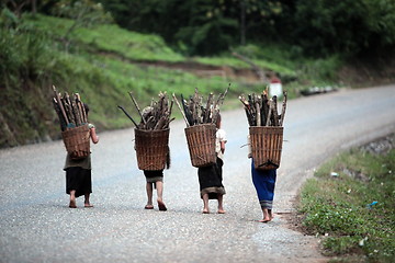 Image showing ASIA SOUTHEASTASIA LAOS VANG VIENG LUANG PRABANG