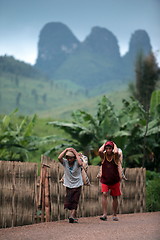 Image showing ASIA SOUTHEASTASIA LAOS VANG VIENG LUANG PRABANG