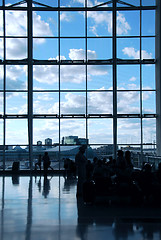 Image showing People airport