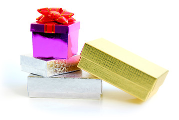 Image showing Gift boxes