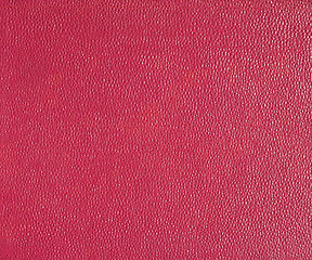 Image showing Red leatherette background