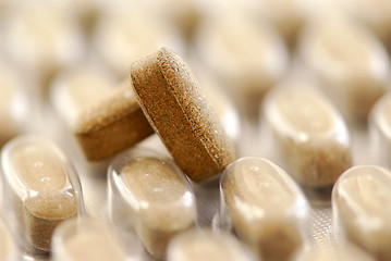 Image showing Herbal pills