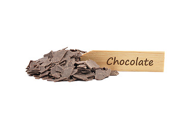 Image showing Chocolate bits