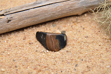 Image showing Sard-onyx on beach