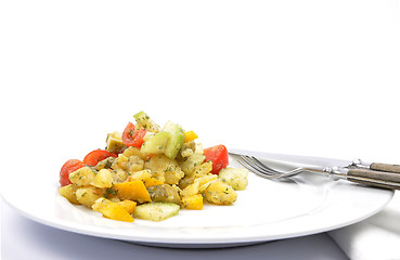 Image showing Mixed Potato salad