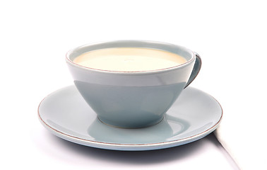 Image showing Cup of tea with milk