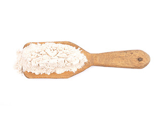 Image showing Sourdough dried on shovel