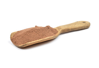 Image showing Cocoa on shovel