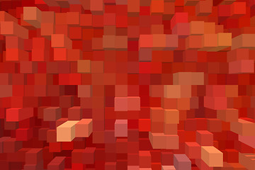 Image showing Red abstract background