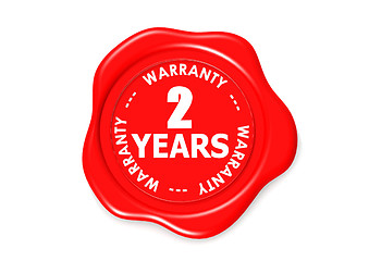 Image showing Two years warranty seal