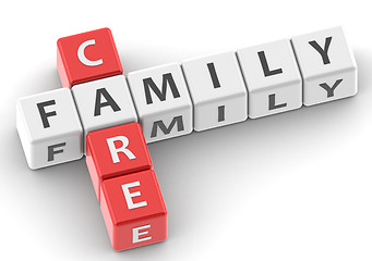 Image showing Family care