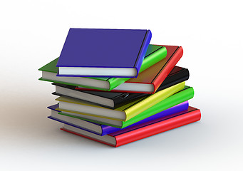 Image showing Stack of Books