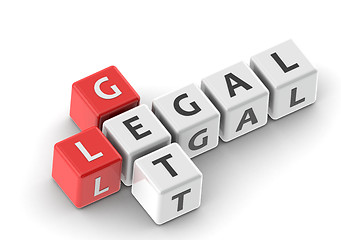 Image showing Get legal