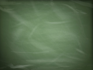 Image showing Blank green chalkboard. EPS 10