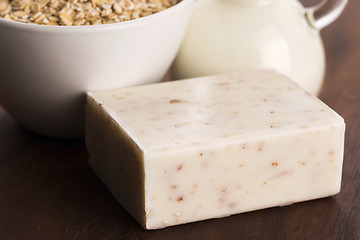 Image showing Oatmeal soap