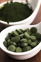 Image showing Green chlorella