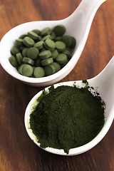 Image showing Green chlorella