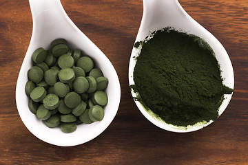 Image showing Green chlorella