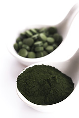 Image showing Green chlorella