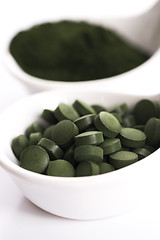 Image showing Green chlorella