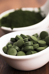 Image showing Green chlorella