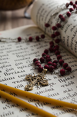 Image showing Psalter in the Old Church Slavonic language